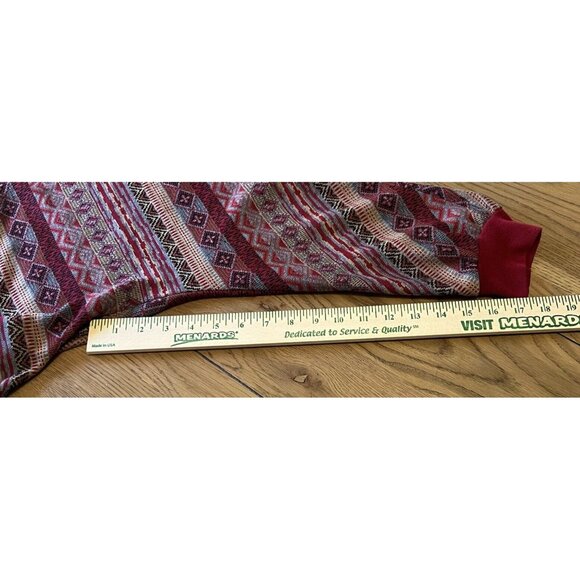 Graff Californiawear Colorful Open Cardigan Size Measure Cottagecore Grandmacore - Picture 7 of 10